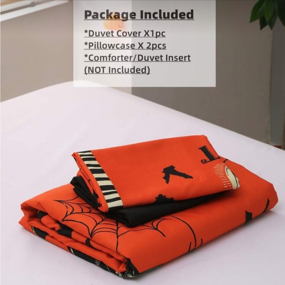 Halloween Queen Size Duvet Cover Set - Picture 5 of 5